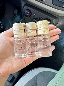 Kit 3 Cheirinhos Aromatizador para Carro - Alecrim, Bamboo e Lavanda