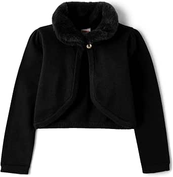 Shrug (boléro) Gymboree Blanc - Taille 4 - Manches Courtes - Occasion Très Bon état - Fille