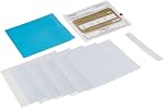 Pioneer Postbound Top Loading Page Protectors 5/Pkg, 12-Inch by 12-Inch with White Inserts