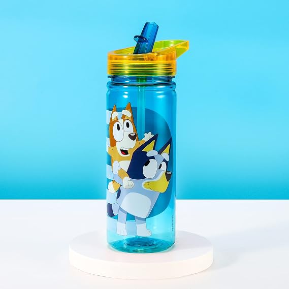 Zawadi Global Bluey 580ml Water Bottle for Kids School Drinks Bottle Made of Durable Ecozen Reusable BPA Free