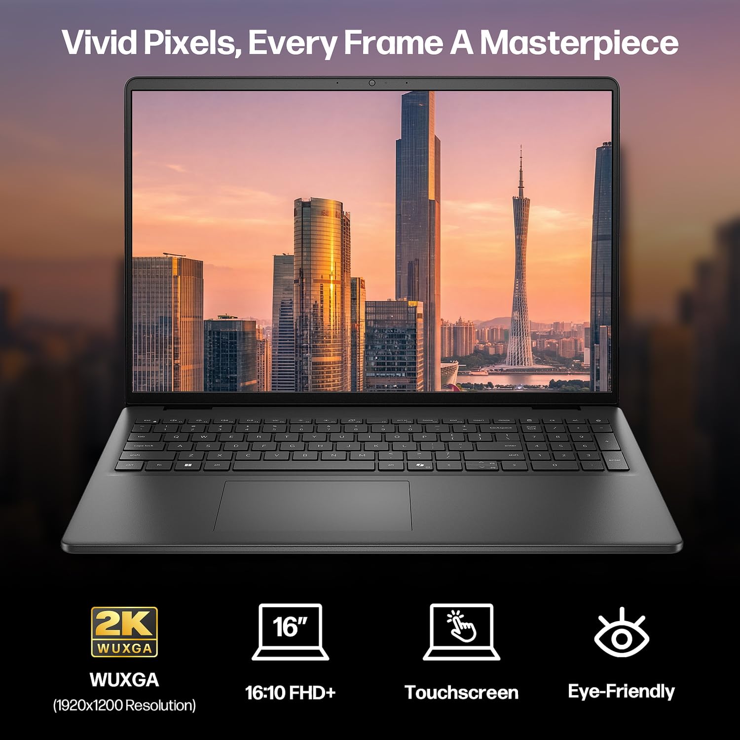 Amazon.com: Dell 16 Touchscreen Laptop, AMD Ryzen 7 250, 16