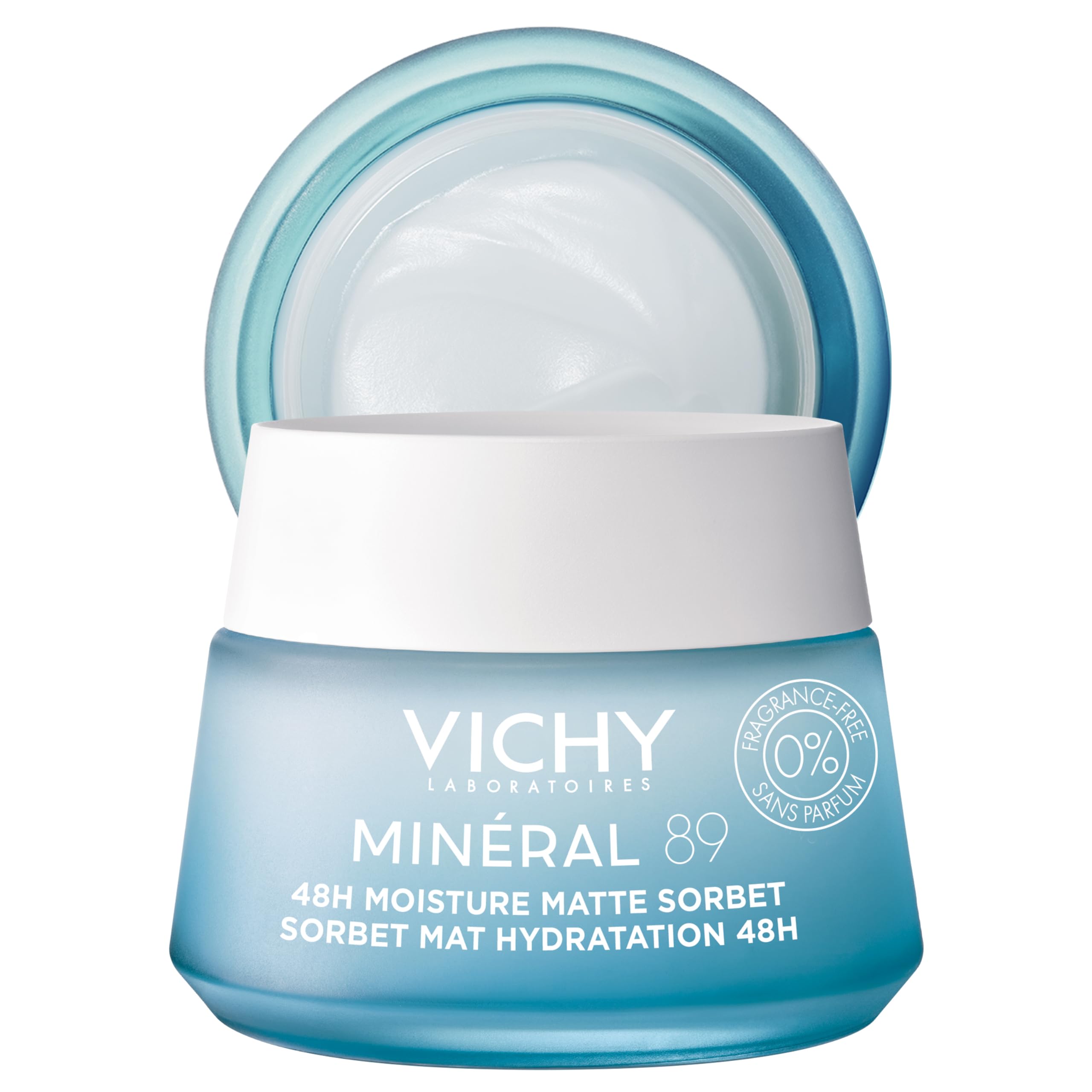 Mineral 89 Fragrance Free Cream, Moisture Boosting Cream with Hyaluronic Acid, Daily Face Moisturizer, Available in 3 Formulas For All Skin Types, Dry & Sensitive Skin & Mattifying for Oily Skin
