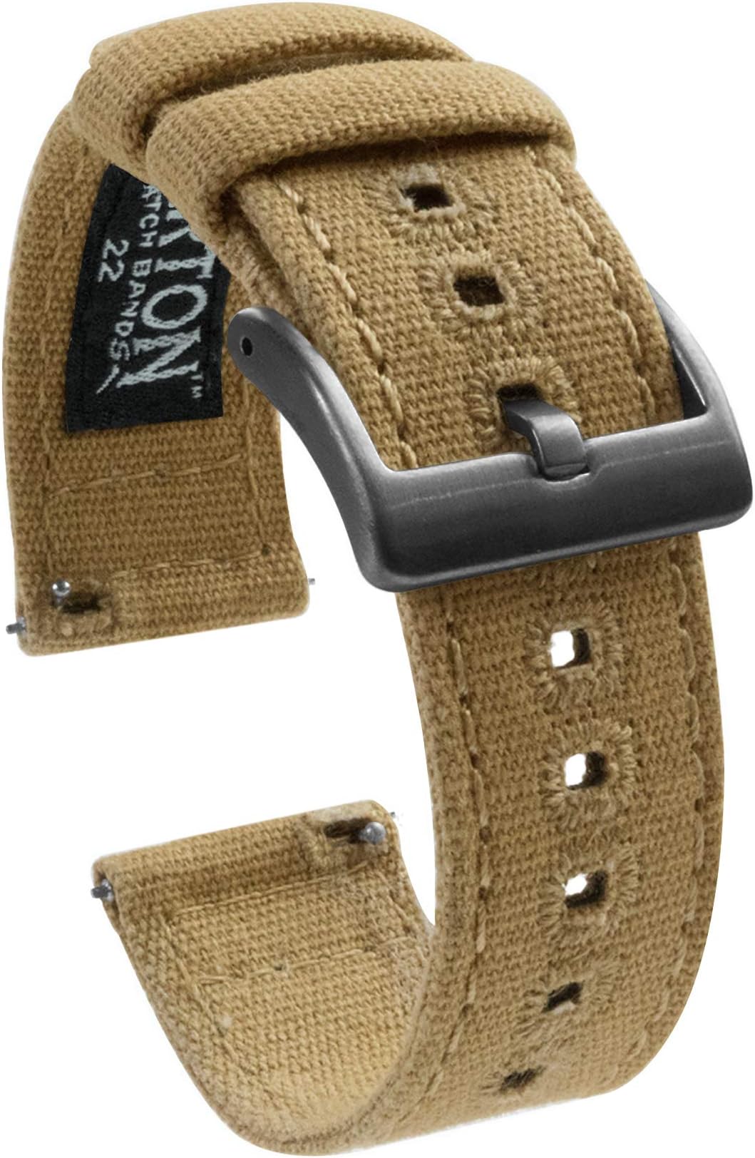 BARTON Canvas Quick Release Watch Band Straps