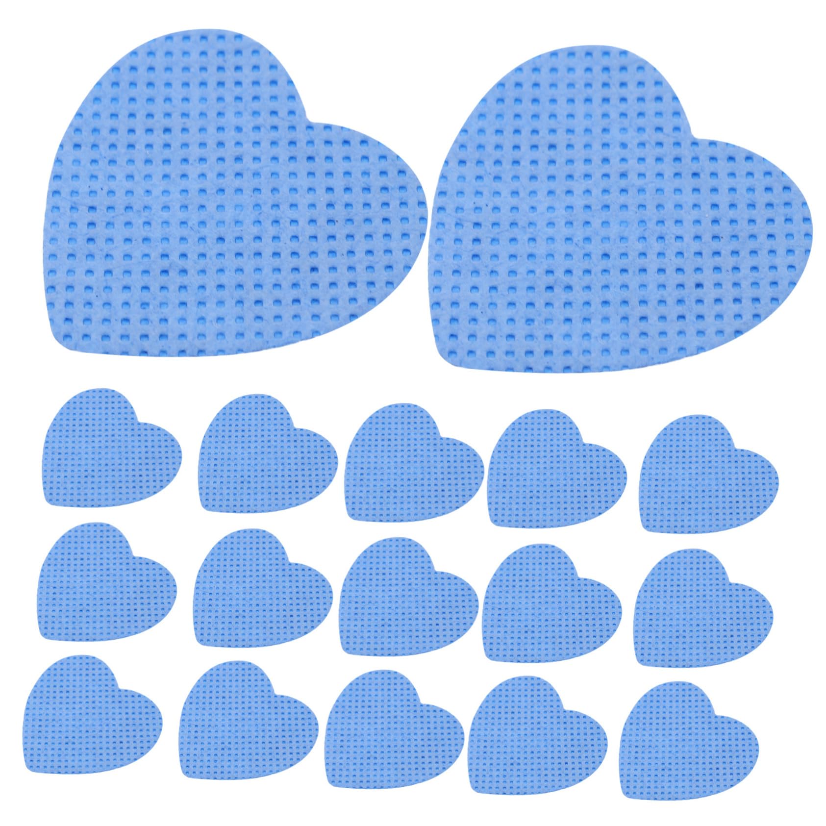 Beatifufu Travel Beauty Essential 200pcs Lint Pads Heart Shape for Makeup Nail Polish Removal