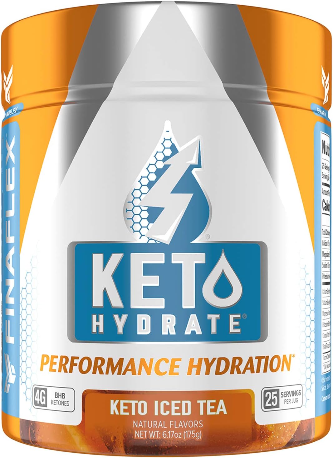 Keto Hydrate, Ketogenic Diet Support Drink, Natural Color, Flavor, Sweetener, Built with Ketone Bodies (Ketones) for Energy, Four Electrolytes, Coconut Water, Ultimate Hydration, No Sugar or Caffeine