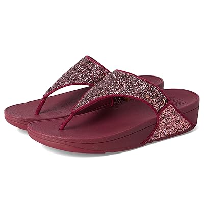 FitFlop Lulu Multi Tonal Glitter Toe Post Sandals Women