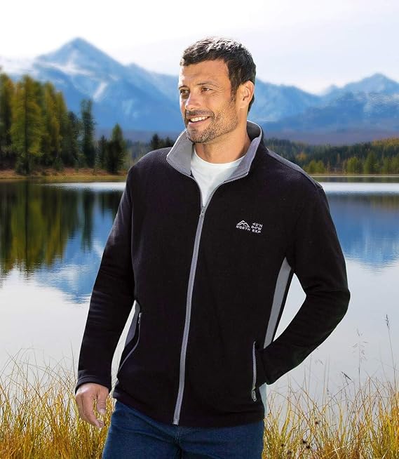 Veste en polaire personnalisée de haute qualité avec fermeture éclair complète p