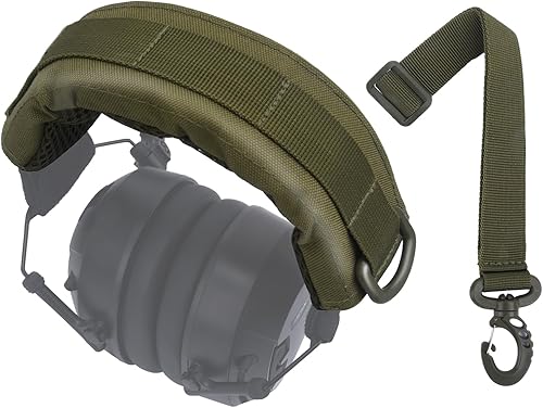 Diadema modular para auriculares, protección modular, compatible con Peltor General Caza Disparo Militar
