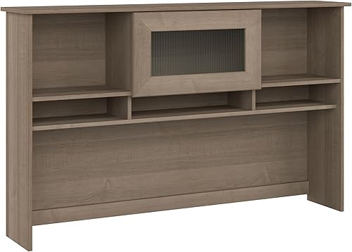 Bush Furniture Cabot Hutch, 60W, gris ceniza Gris ceniza,Nogal moderno,https://www.amazon.com/dp/undefined