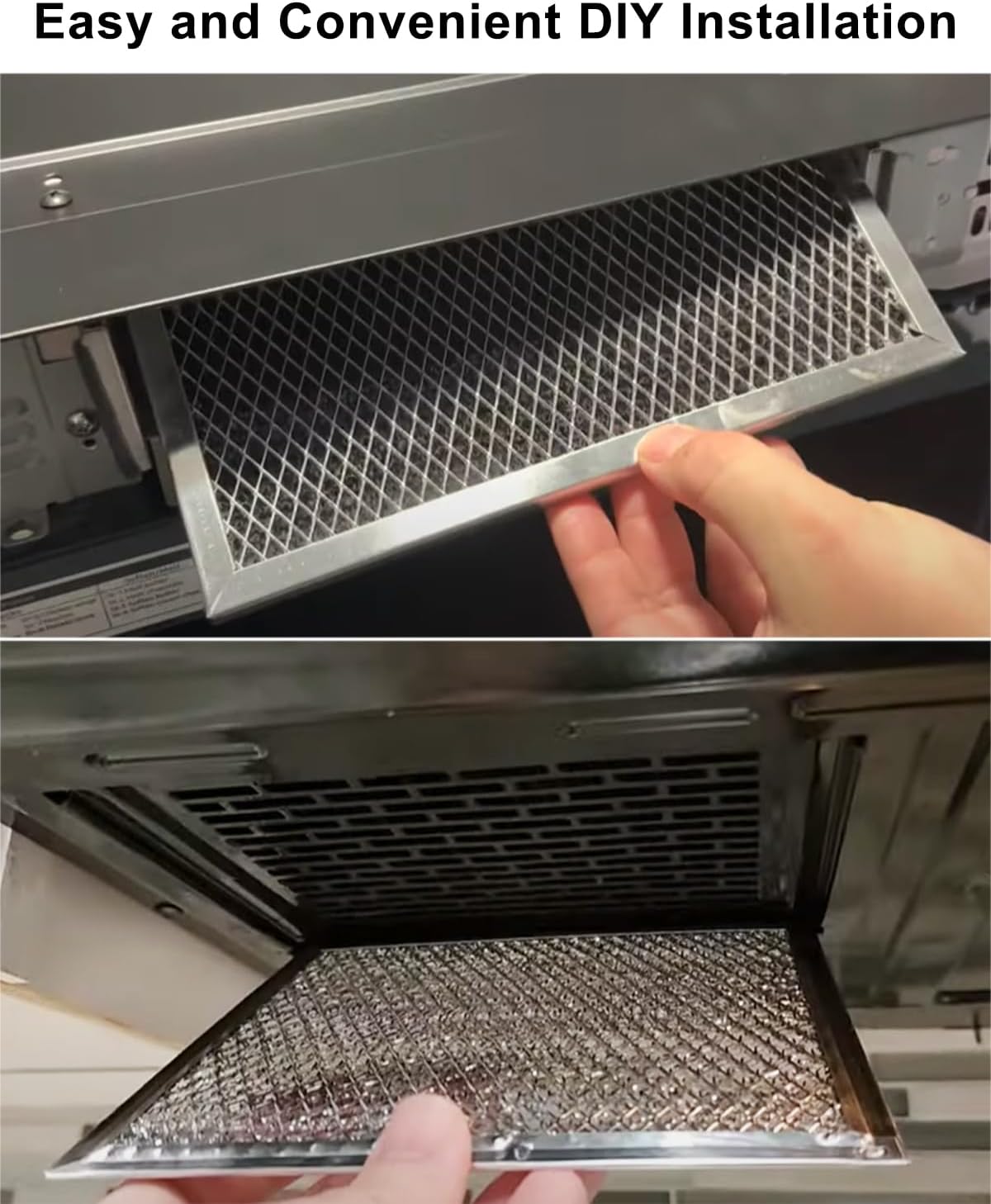 Microwave Charcoal Filter&2pcs Grease Filter Set Compatible with Samsung ME19R7041FS ME19R7041FS/AA ME19R7041FT ME19R7041FT/AA ME19R7041FB ME19R7041FB/AA