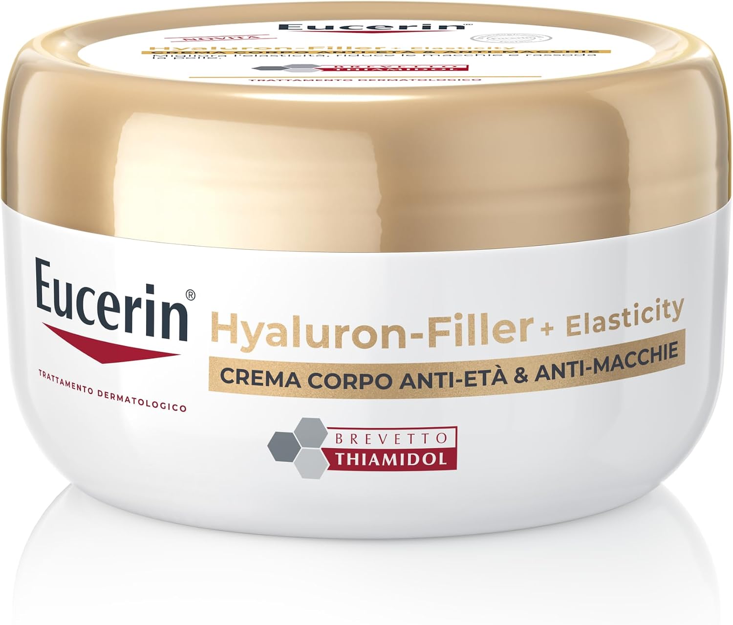 Eucerin Hyaluron-Filler + Elasticity Crema Corpo Anti-età, 50 ml