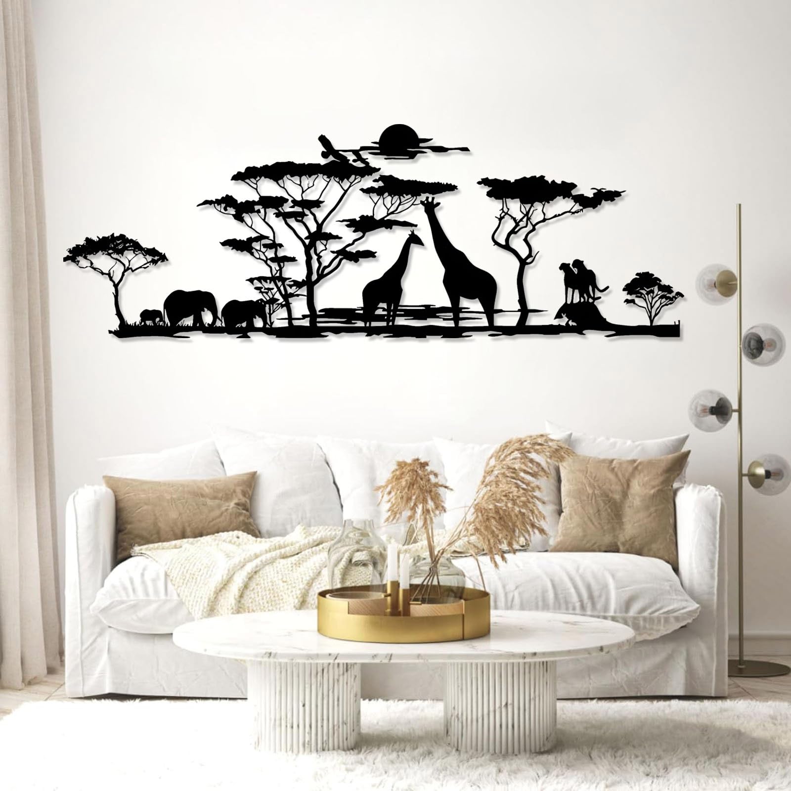 Amazon.com: Safari Animals Metal Wall Decor, Africa Metal Wall Art