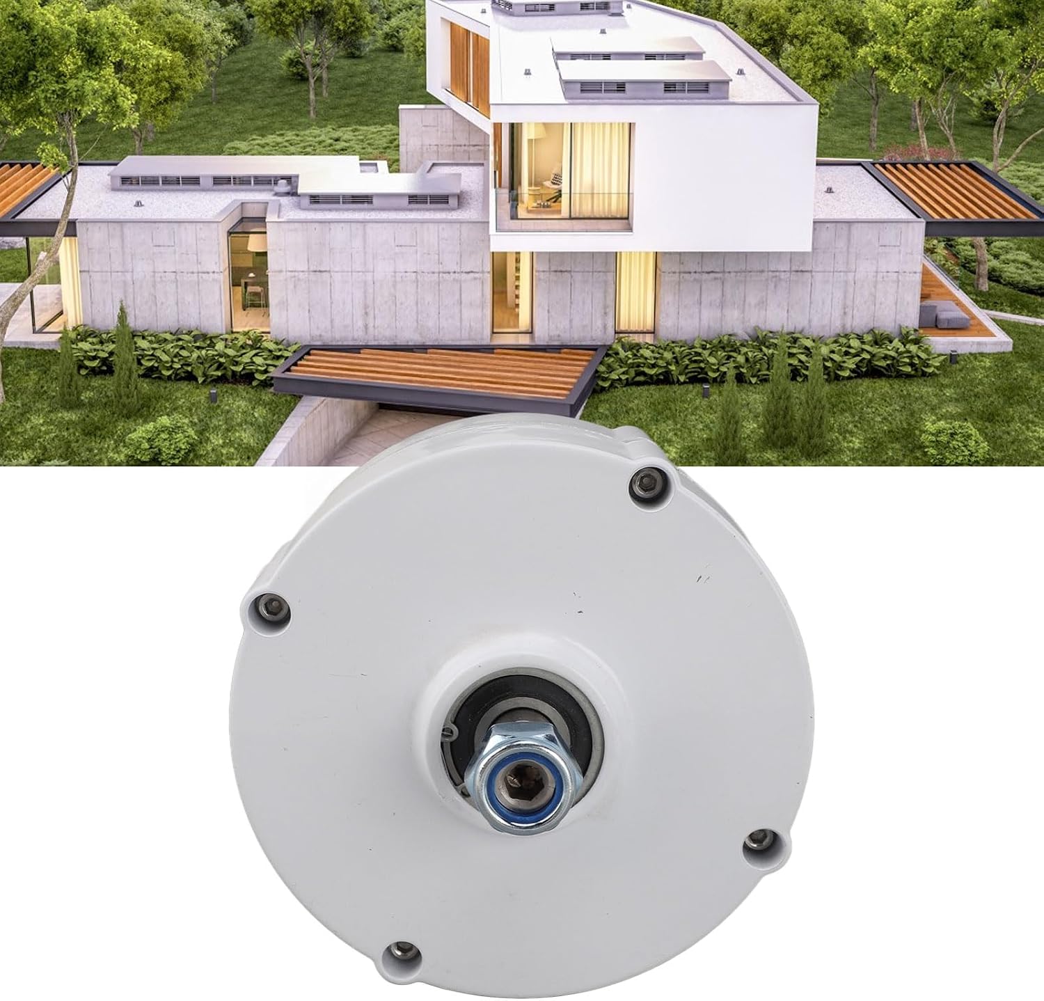 ダブルシャフト発電機 3 相 AC 永久磁石同期電動機風力、コンパクトで効率的なデザイン/3306(100W) 【基礎】