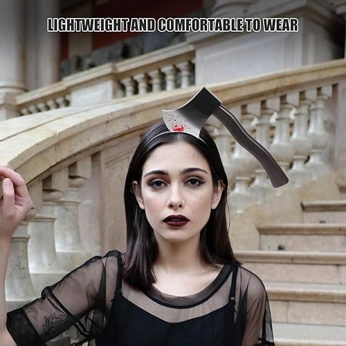 Miniatura 3 de NUOBESTY Diademas para disfraz de Halloween, cuchillo sangrante, accesorio horrible para recuerdos de fiesta, 3 piezas