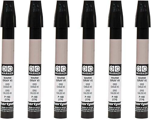 Miniatura 9 de AD Marker The Original Chartpak, Tri-Nib, negro, 1 cada uno (P98)