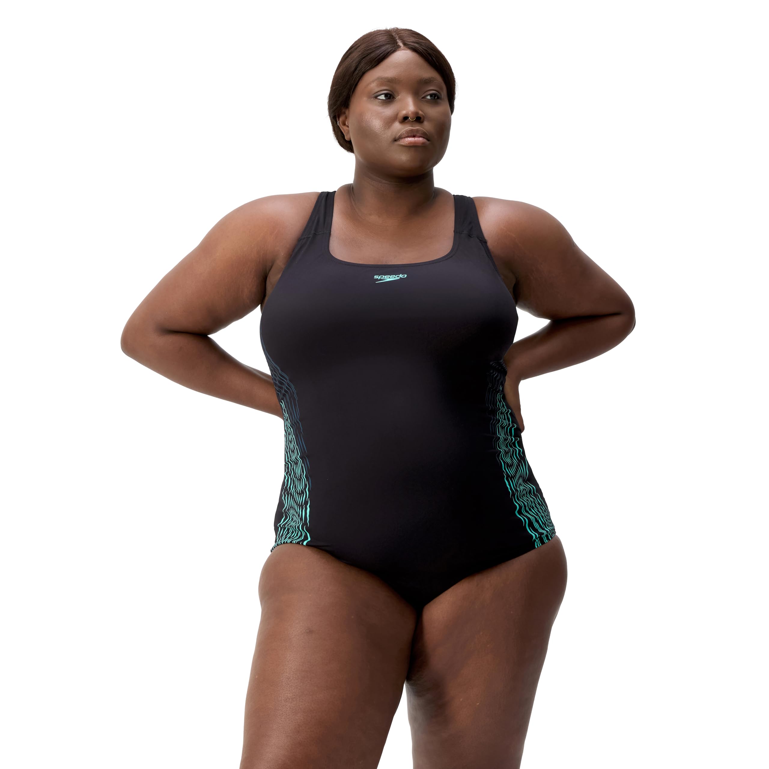 Speedo Placement Medalist (+) Costume da Bagno Donna