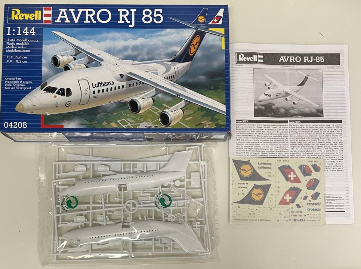 Amazon.co.jp: 希少 未組立品 Revell ドイツレベル 1/144 アブロ AVRO