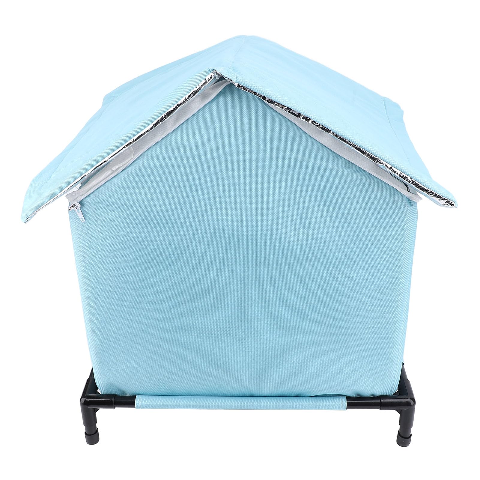 Tente Extérieure d'hiver pour Chat, Abri d'hiver étanche pour Chat, Maison Extérieure Errant (Blue)