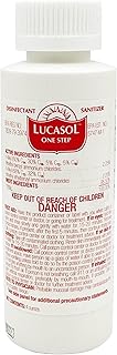 Lucasol One Step Disinfectant, All Purpose Cleaner Disinfectant For Hospitals, Barber Supplies, Household Essentials, School, Salons, Household Cleaning And More - 4 Fl Oz