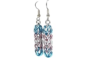 Symbolic Transgender Pride Silk Thread Ring With Heart