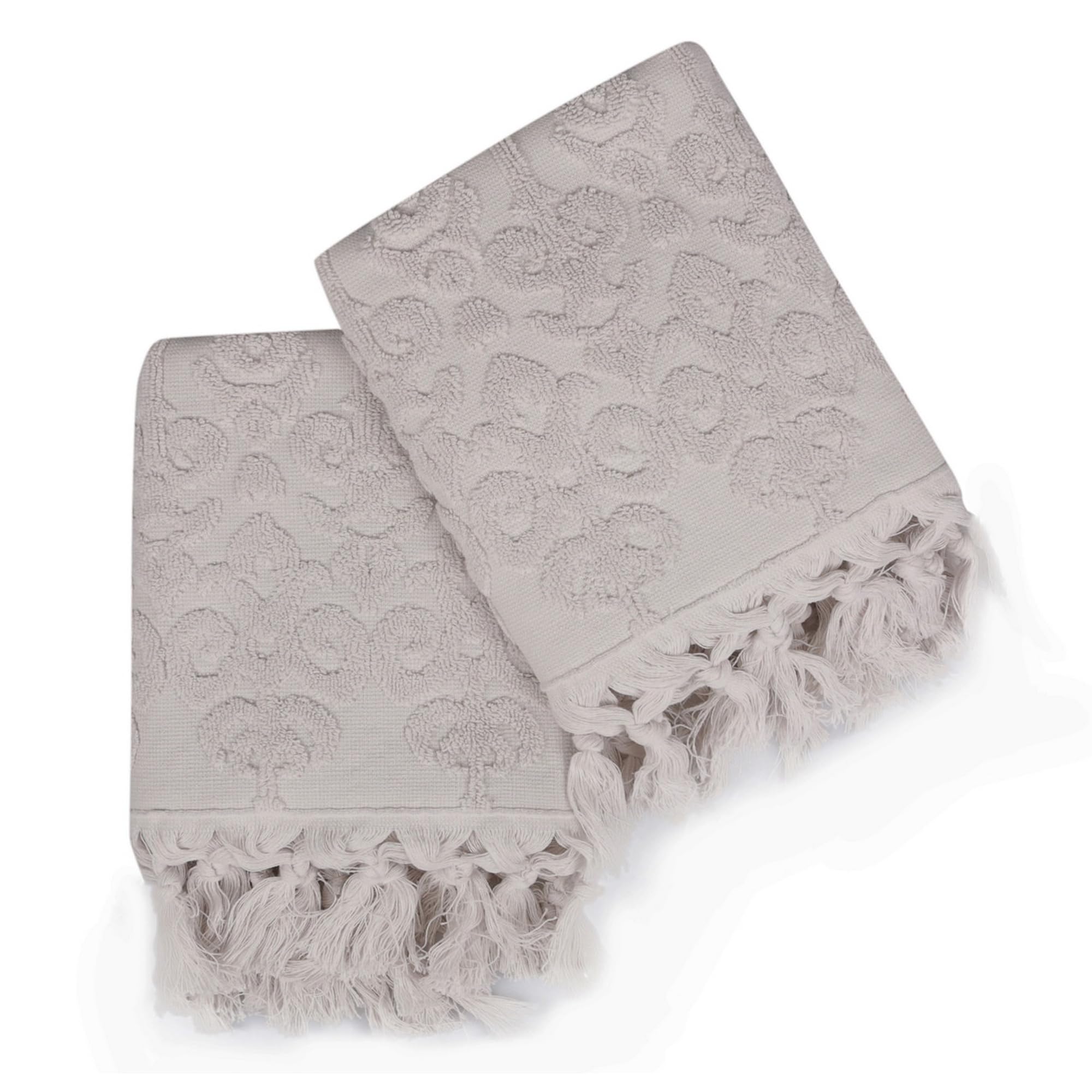WELL HOME MOBILIARIO & DECORACIÓN ecru 2 Piece Hand Towel Set, 50x90 - Image 3