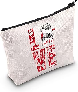 TSOTMO Canada Gift Canada Girls Trip Toiletry Bag Makeup Bag Canada Souvenir for Women Canadian Maple Leaf Bag Canadian Pride Gift (C.Love Canada)