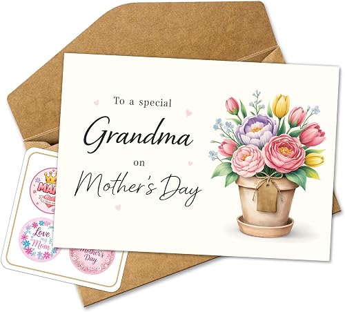 Little Bun in the Oven Funny Mothers Day Card for Mom - Hilarious Birthday Card 
