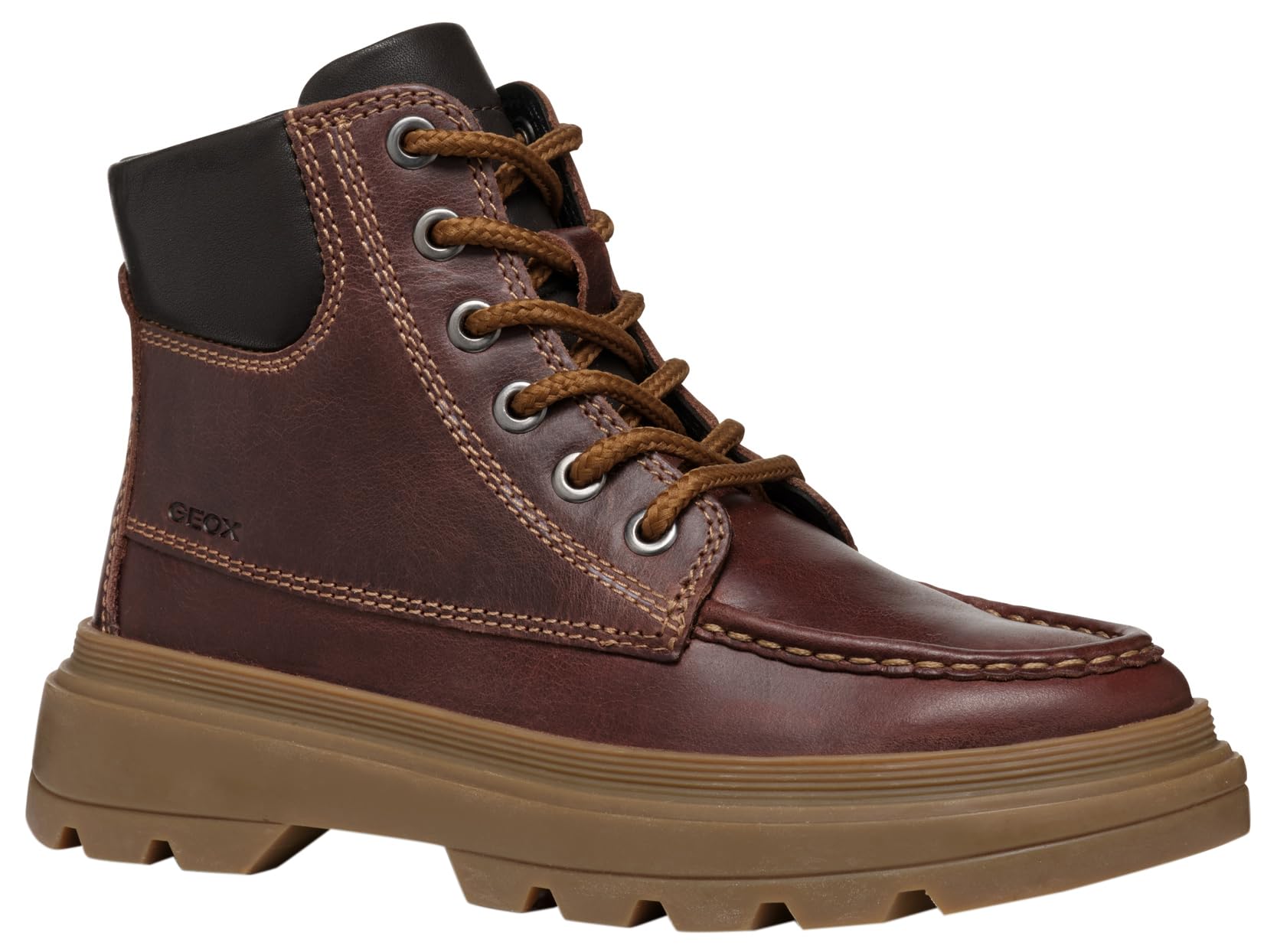 Geox J KIDDARTAH BOY C, Ankle Boot, COFFEE,