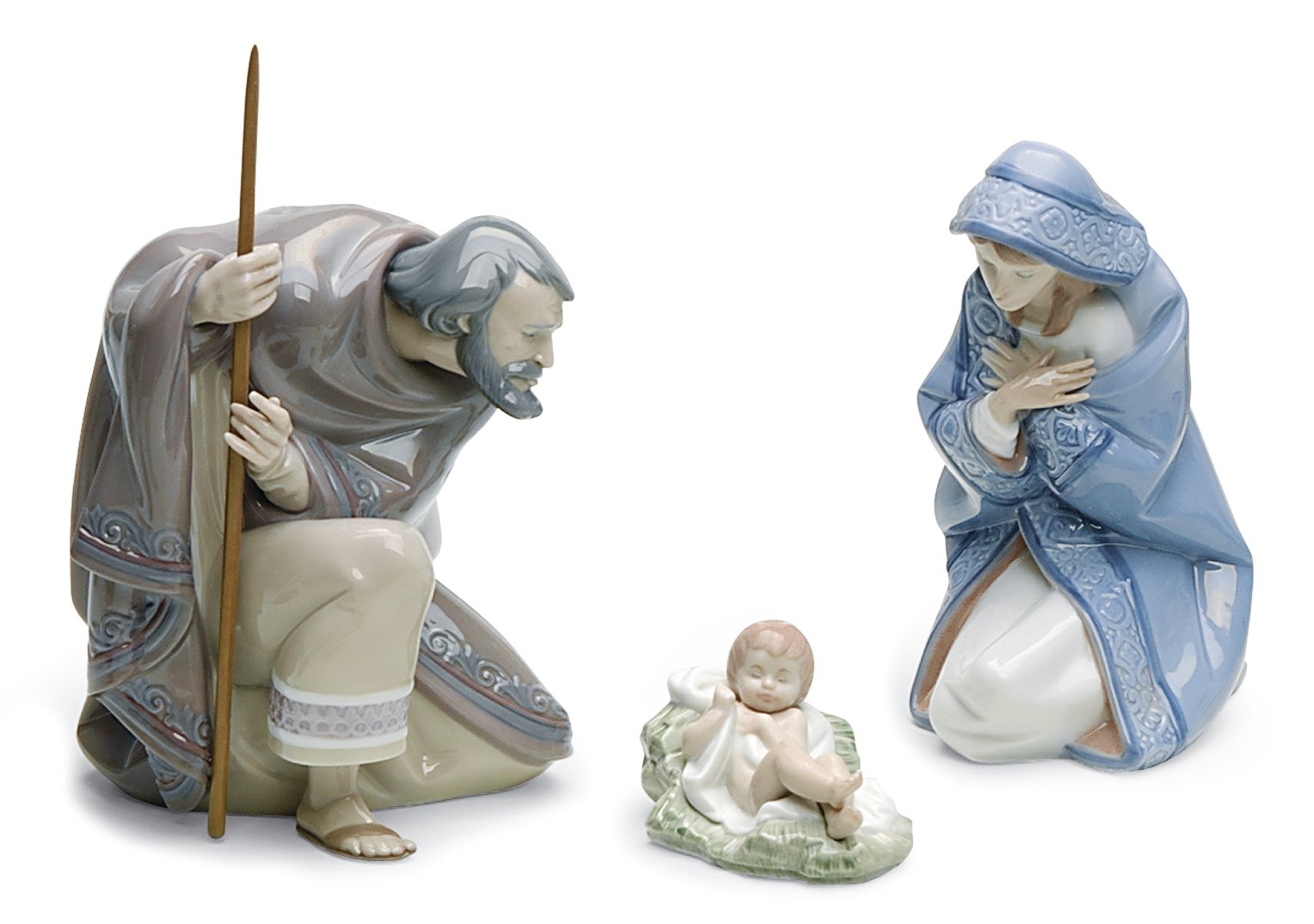 Amazon.com: Lladro Christmas Figurine 7804 Set Silent Night