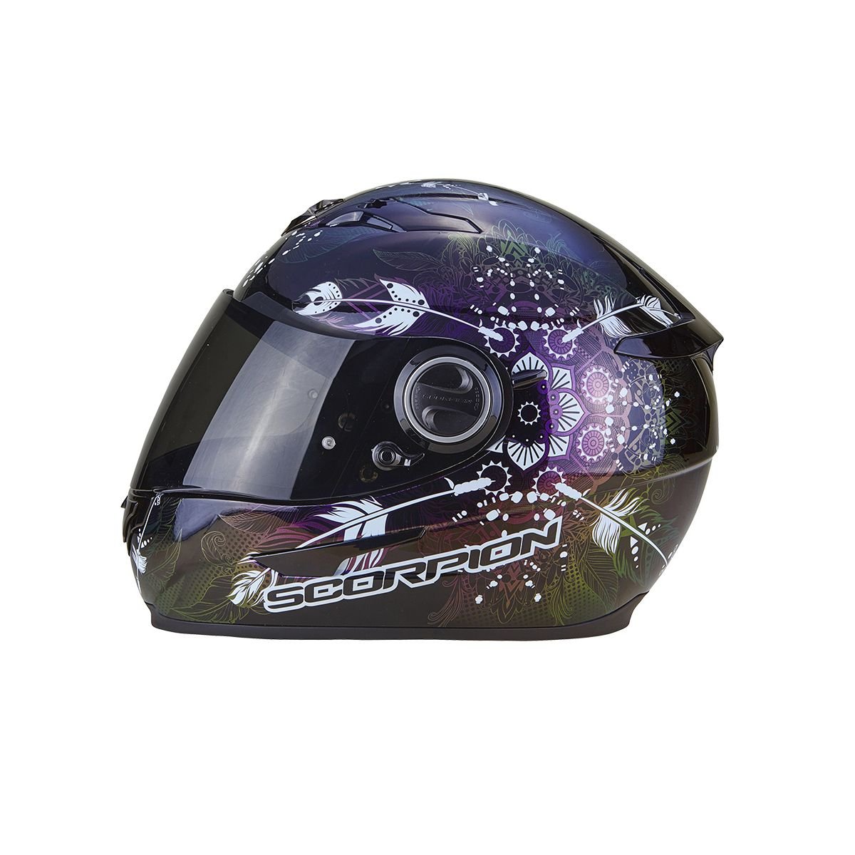 Scorpion Men's 3399990054740 Motorcycle Helmets EXO 490 Dream Cameleon-S, Black/Pink, S Automotive