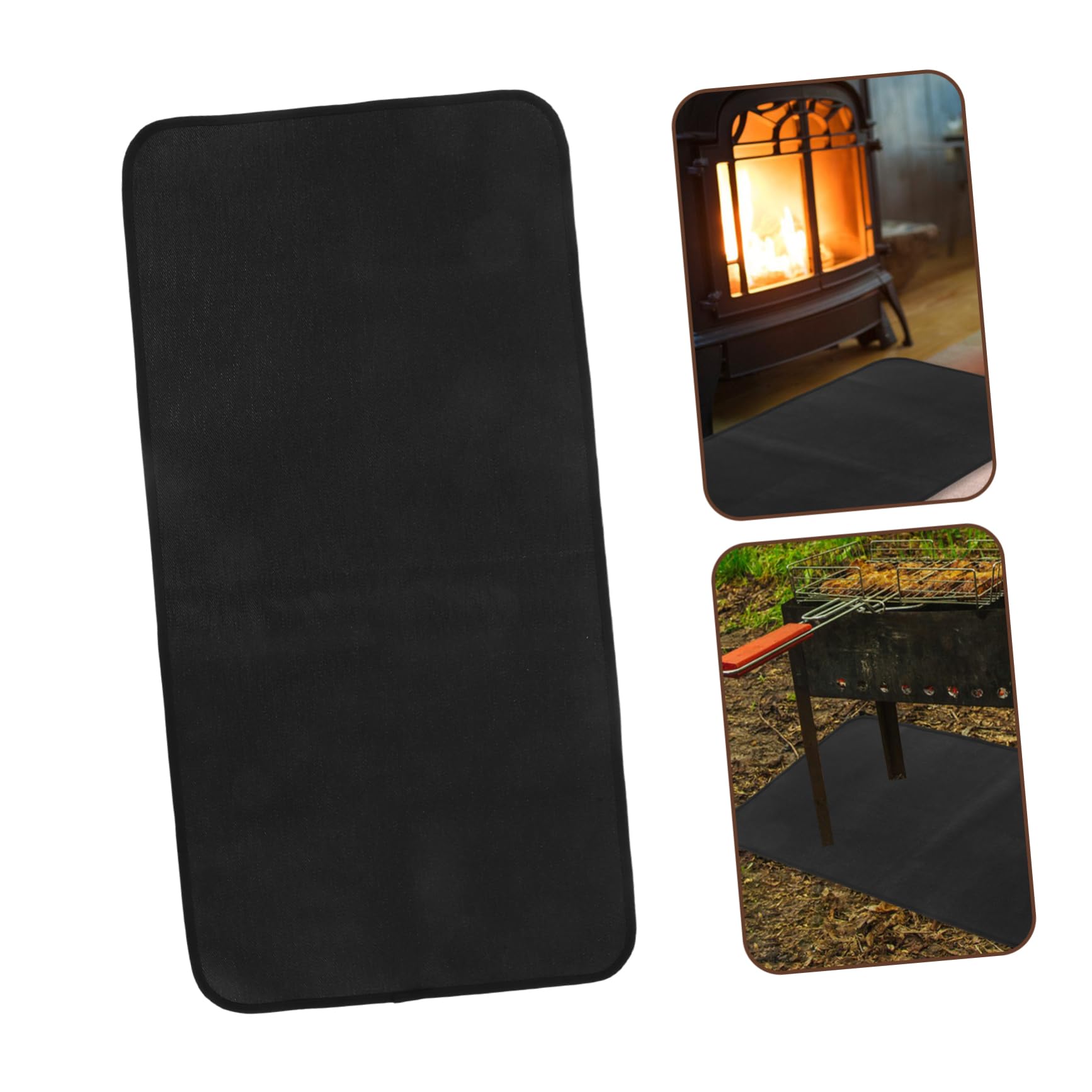 Toddmomy Tapete para Parrilla Ignifugo Protector De Suelo Resistente Al para Barbacoa Exterior