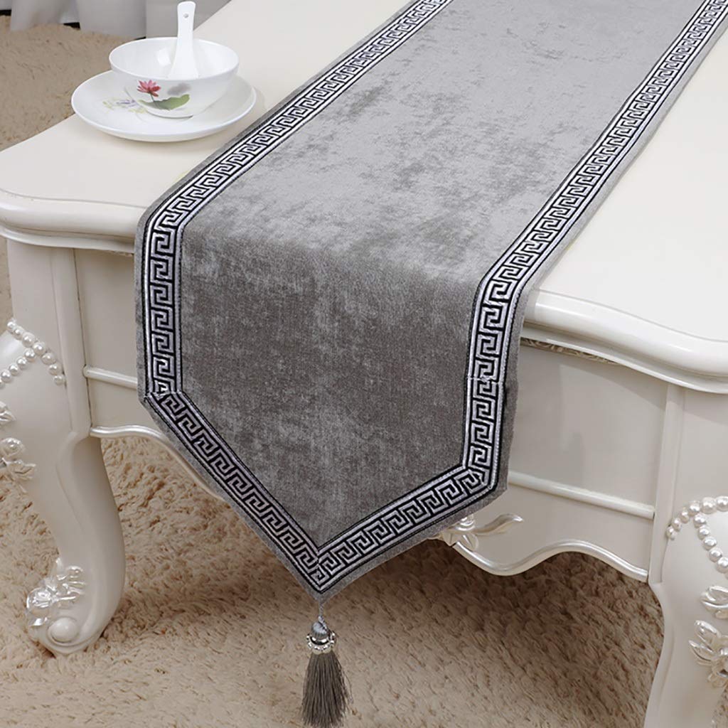 Elegante y lujoso Pintura de tinta de textura de mármol Decoración de la mesa de la mesa de la mesa de la mesa de la mesa decoración del comedor decoración de la navidad mantel Regalos navideños(B,33X