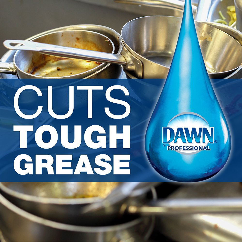 Buy Dawn Professional Dishwashing Liquid Soap Detergent, Bulk Degreaser