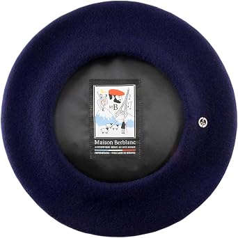 Le Veritable Basque Beret, Authentic French Beret, Fine Felted Wool, Naturally Water Repellent