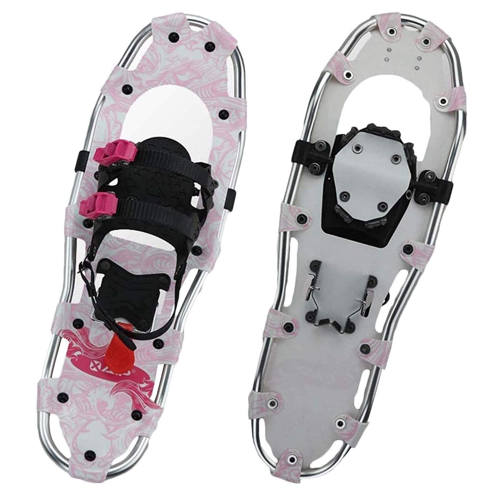 Leichte Schneeschuhe aus Aluminiumlegierung für Männer und Frauen, Schneeschläger für Erwachsene mit Verstellbaren Bindungen für Wandern und Skitouren Im Wintersport