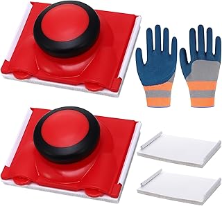 Outil de Bordure de Peinture,Tampon de Peinture pour Bordure de Peinture, Outil de Peinture de Bord,Outils de Coupe de Bordure de Peinture Multifonction(Rouge)