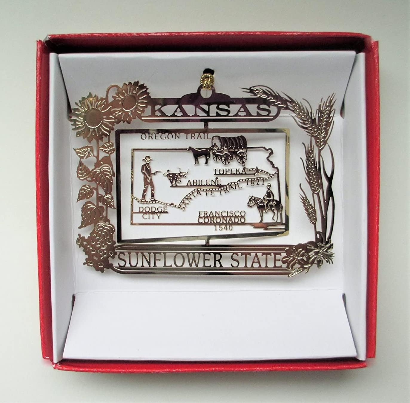 Kansas Christmas Ornament State Souvenir Gift - Image 5