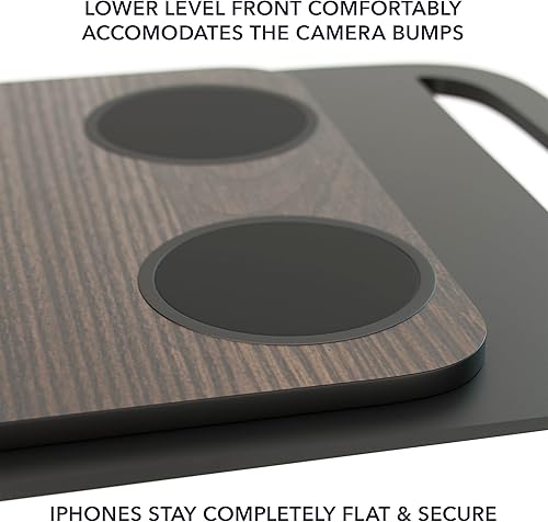 Miniatura 4 de Almohadilla de carga dual para teléfono Rivian R1T y Rivian R1S compatible con MagSafe iPhone 14, 15, cargador rápido con reposabrazos, base de