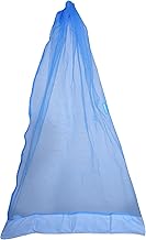 SJ Shine Hanging Cradle Mosquito Net for Cloth Cradle/Swing/Jhula/Thottil/Jhoola with Zip, Thottil Kosuvalai Mosquito Net for Baby Cradle Swing 0-2 Years (Blue)