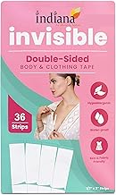 Indiana Double Sided Fashion Body Tape 36 pcs for Women Clothing, strong Transparent Body Tape for Skin for All Shades, Sensitivity