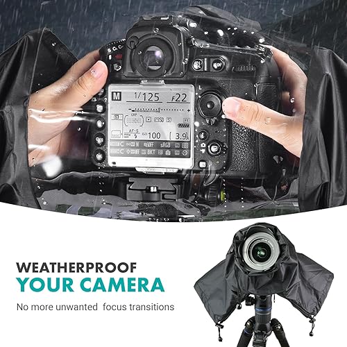 Miniatura 2 de Movo CRC01 - Funda impermeable de nailon para cámara con fundas de mano cerradas, compatible con cámaras réflex digitales Canon EOS, Nikon, Sony,