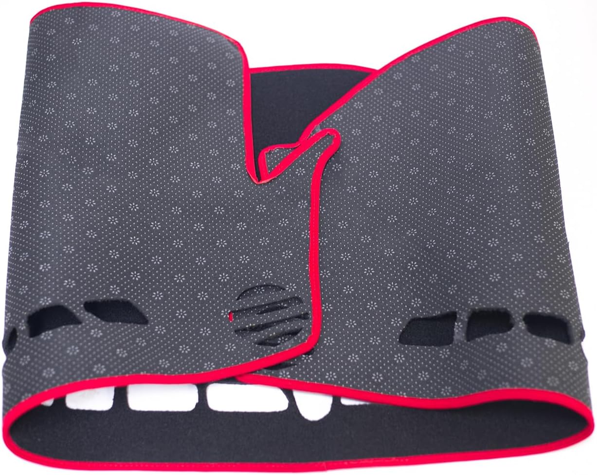 Dash Covers Mat for Honda HR-V 2023-2025,Polyester Car Dash Board Cover,Dashboard Protecter Cover,Car Dash Board Cover Pad,Red