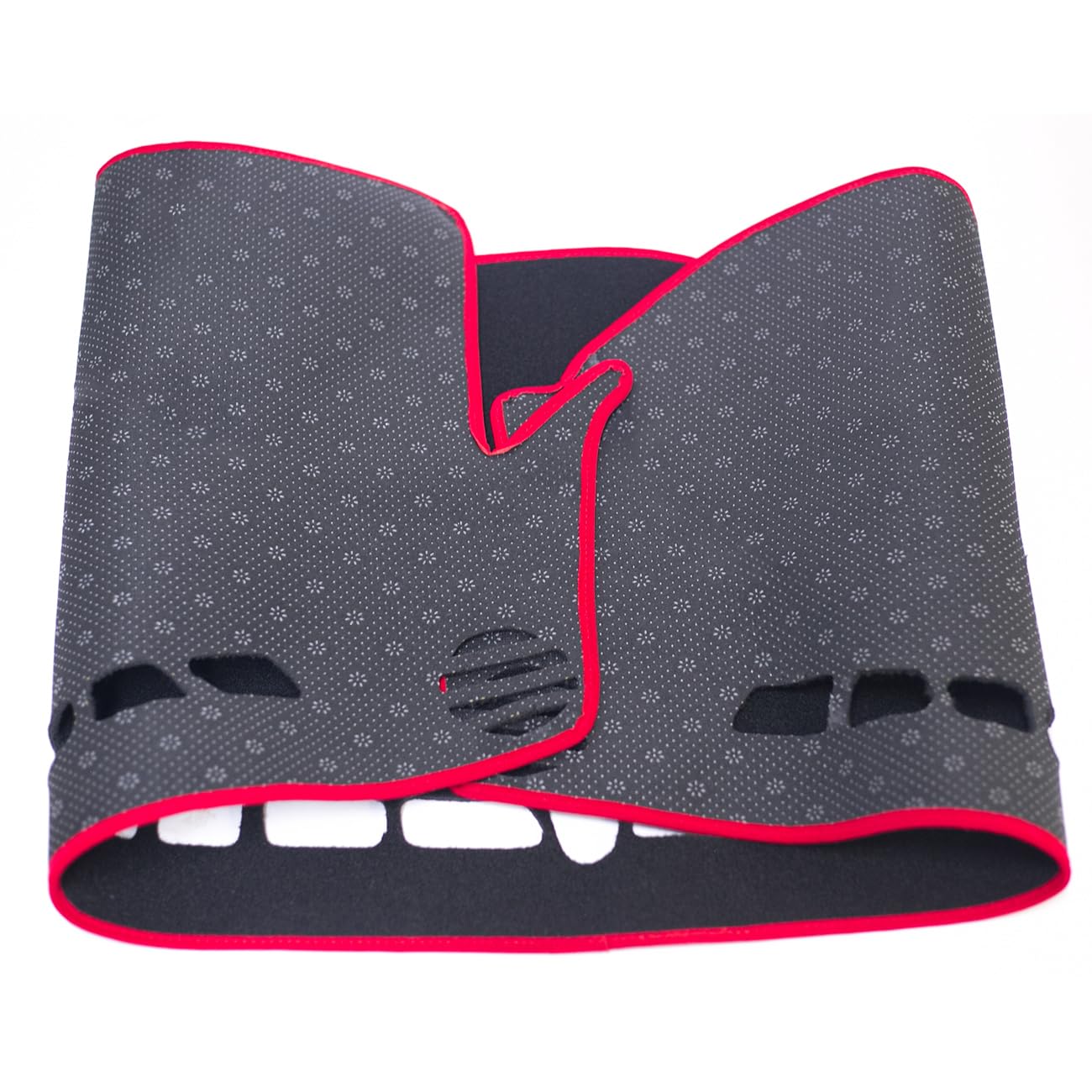 OVAVOFO Dash Cover for Honda Civic 2022, Polyester Car Dashboard Protecter, Interior Car Dash Board Covers Mat, Red