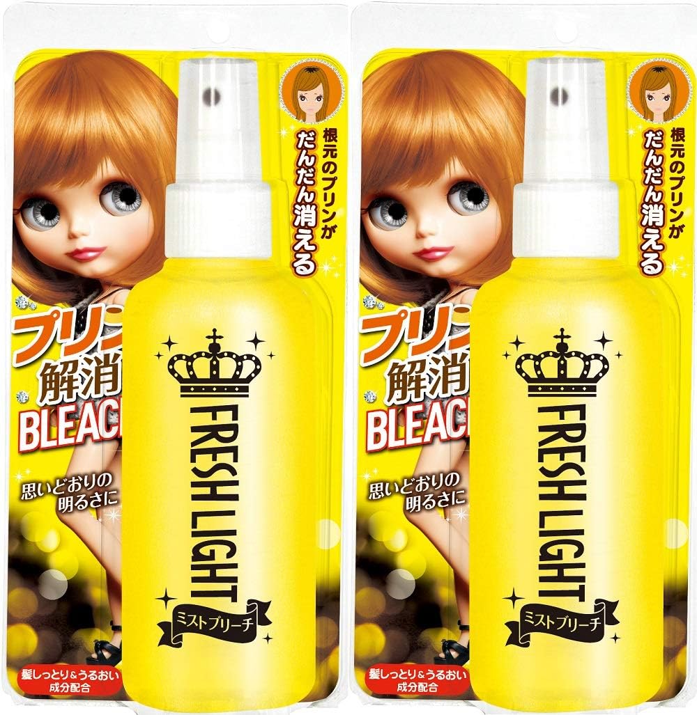 Amazon フレッシュライト プリン解消ミストブリーチ 2個パックおまけ付き ヘアカラー セット 150ml 2 おまけ フレッシュライト おしゃれ染め 通販