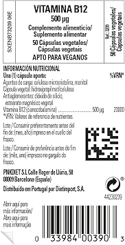 Solgar Vitamin B12 500 Mcg 50 Tablet
