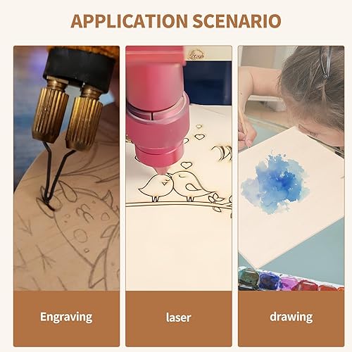 Miniatura 4 de Paquete de 10 hojas de tilo de 12x12" de 14 de pulgada y 6 mm sin acabado. Hojas de madera contrachapada de tilo para proyectos DIY, grabado láser,