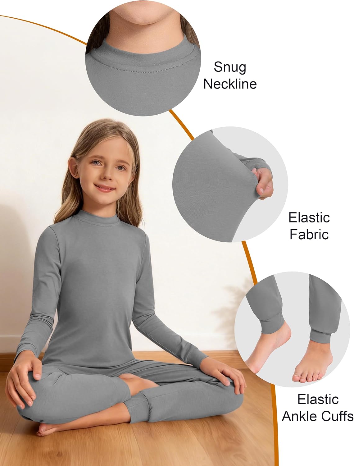 Adaptive Clothing for Kids Special Needs Anti-Strip Back Zip Jumpsuit for Autism with Long Sleeve & Leg