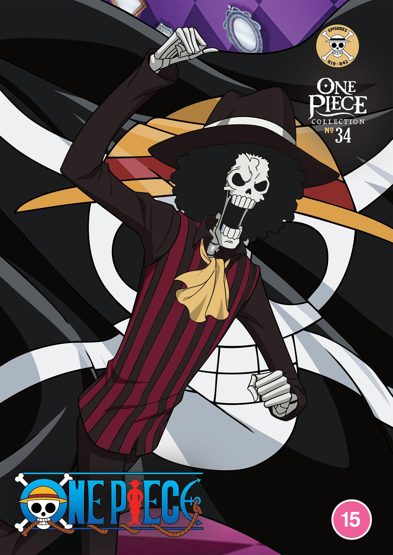 One Piece - Collection 34 (Episodes 819 - 842) NEW SEALED DVD