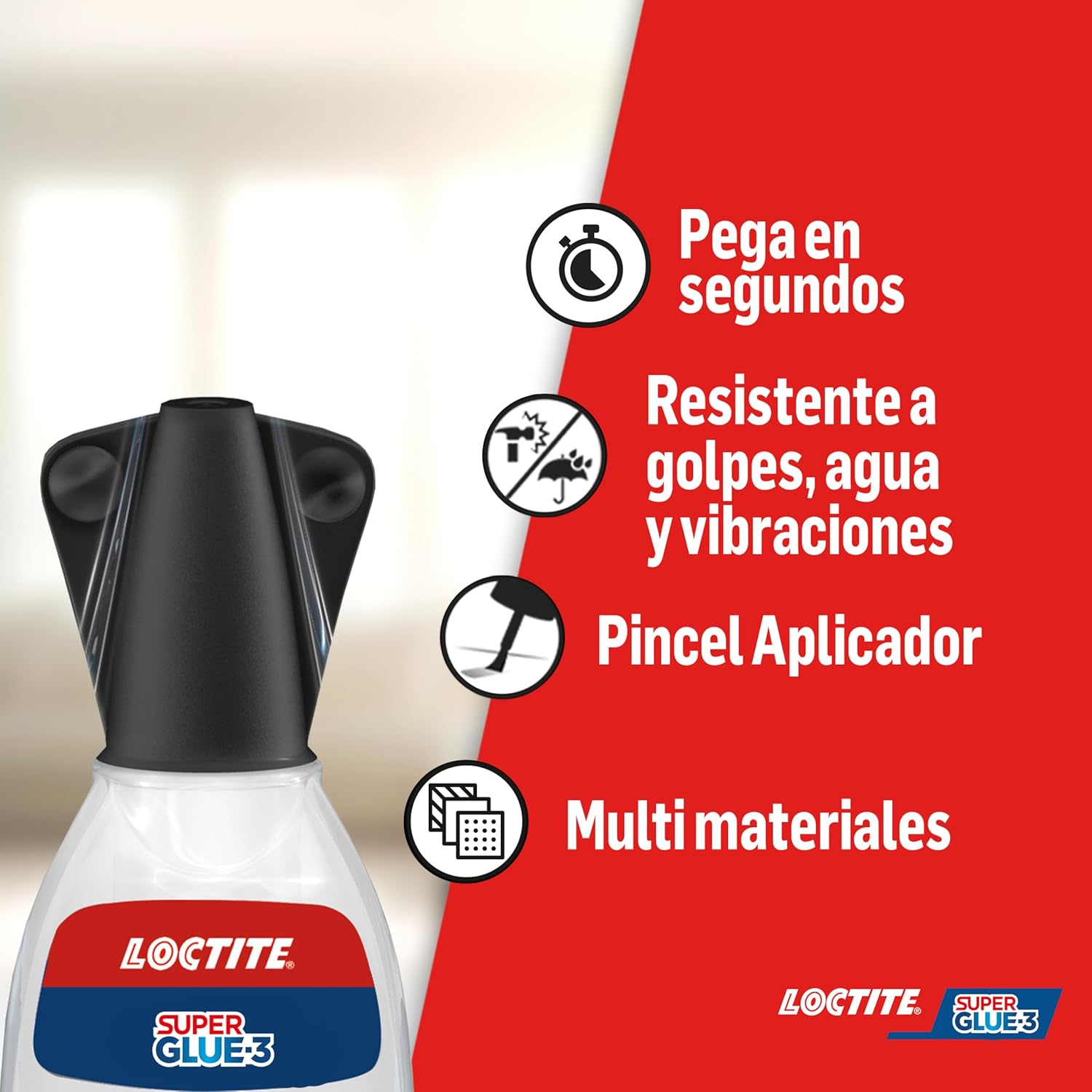 Pegamento instantáneo Loctite Super Glue-3 Pincel por 6,25€ (en compra recurrente)
