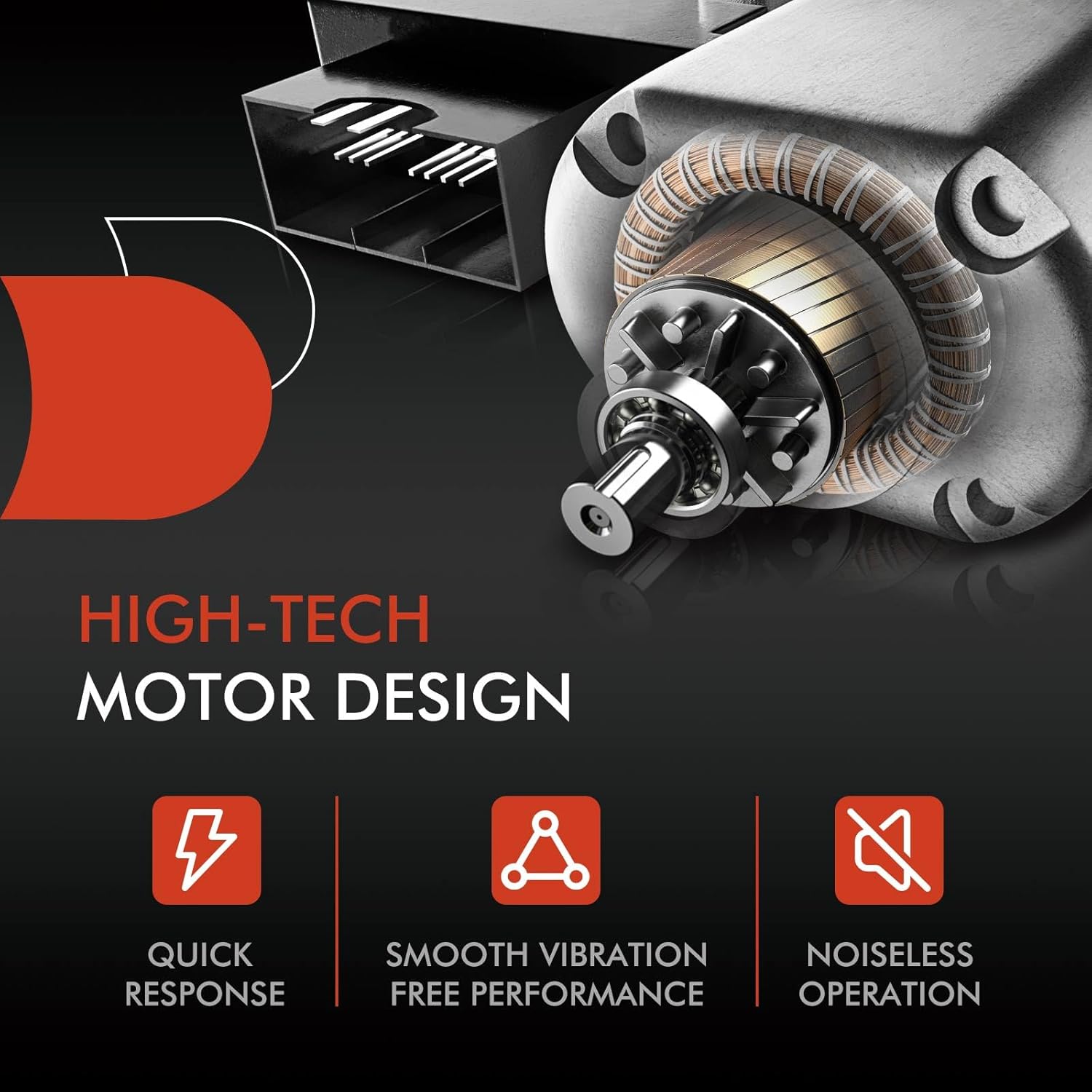 A-Premium Rear Sunroof Moon Roof Motor Compatible with Volkswagen Touareg 2011-2018 Sport Utility & Porsche Cayenne 2011-2019
